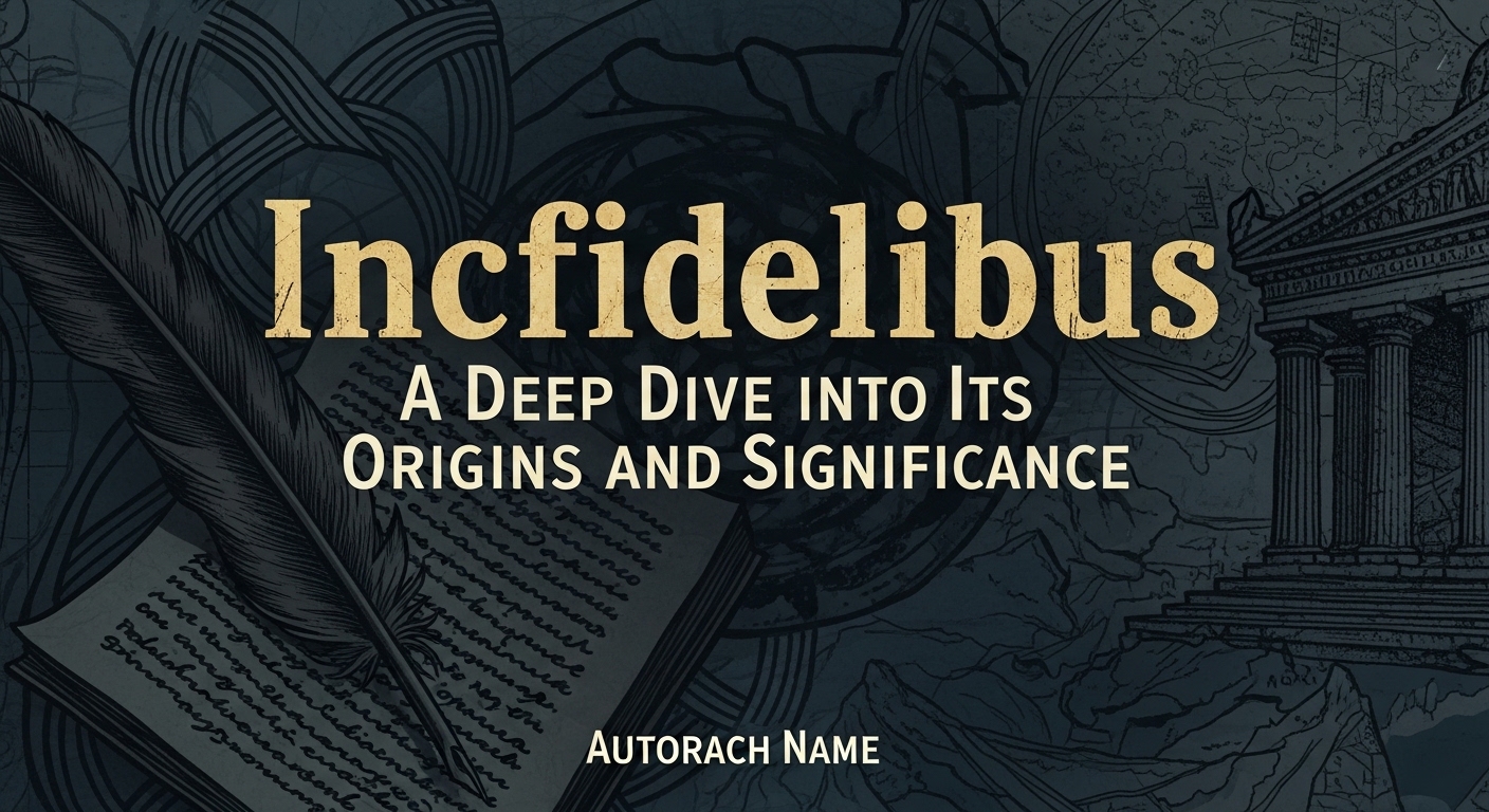 Incfidelibus: A Deep Dive into Its Origins and Significance