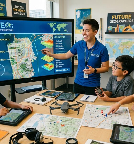 JR Geo: Inspiring the Next Generation of Geospatial Enthusiasts