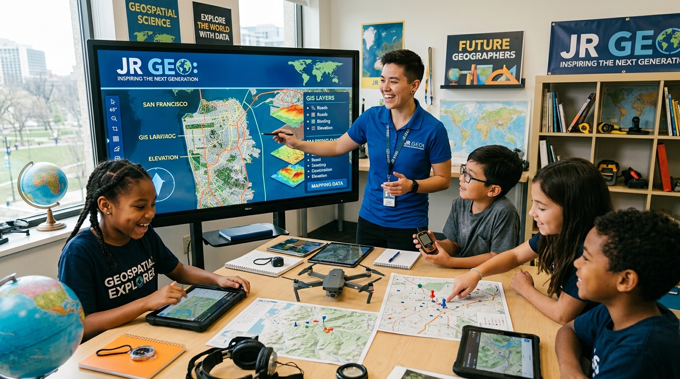 JR Geo: Inspiring the Next Generation of Geospatial Enthusiasts