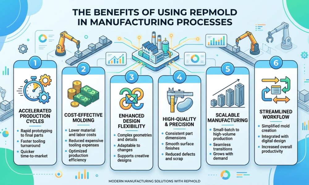The Benefits of Using RepMold in Manufacturing Processes