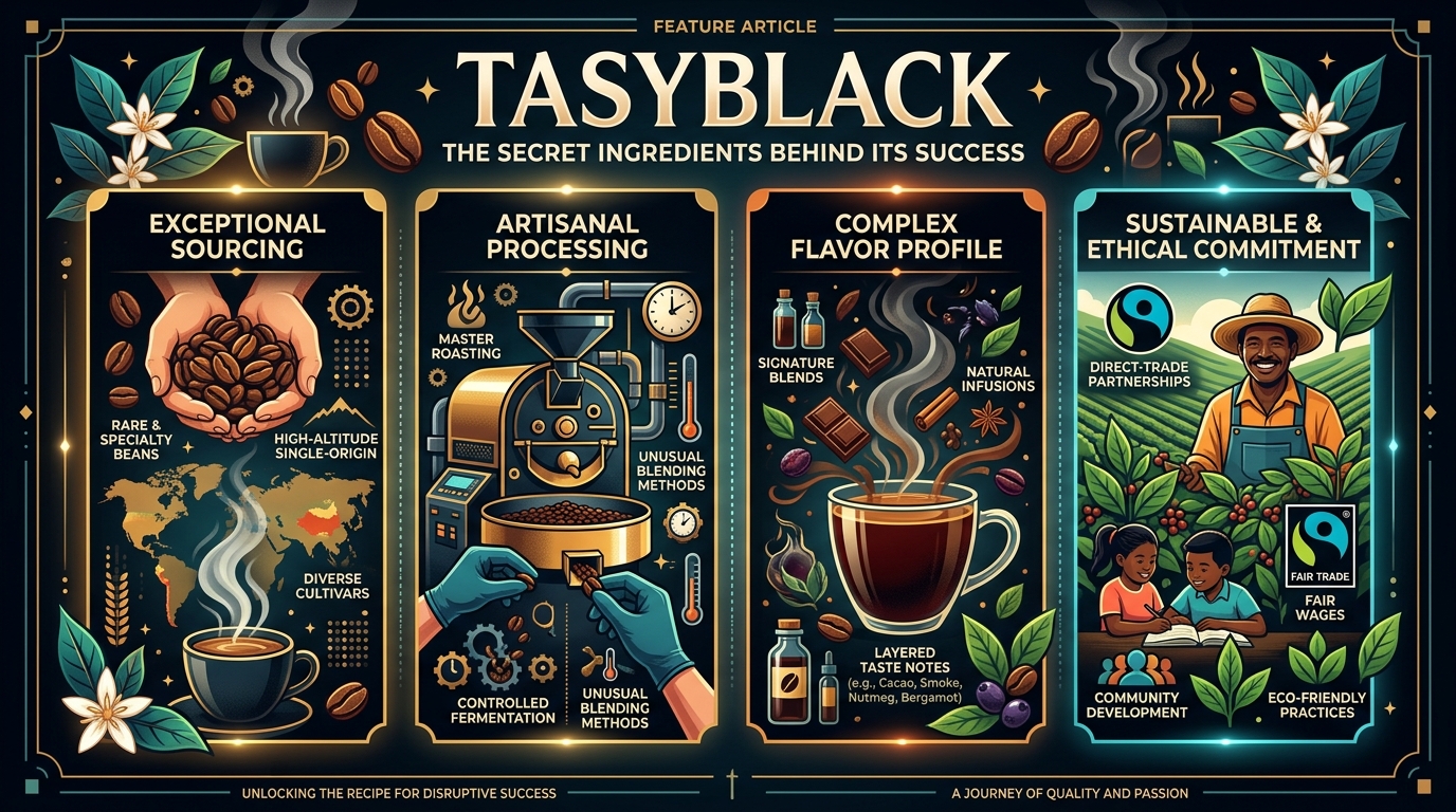 Tasyyblack: The Secret Ingredients Behind Its Success